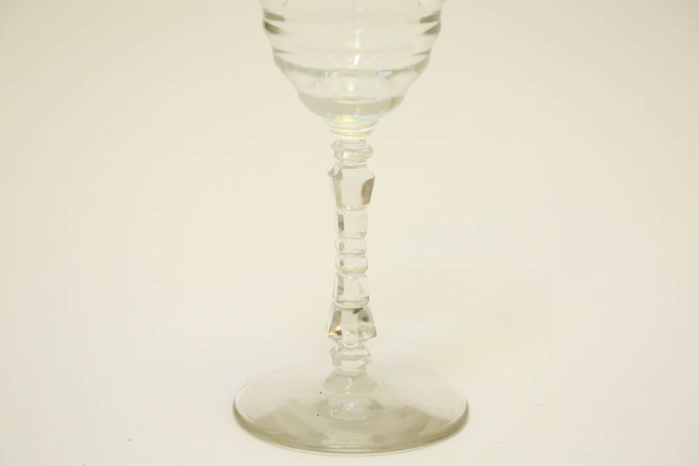 Large Collection of Floral Stemware EBTH